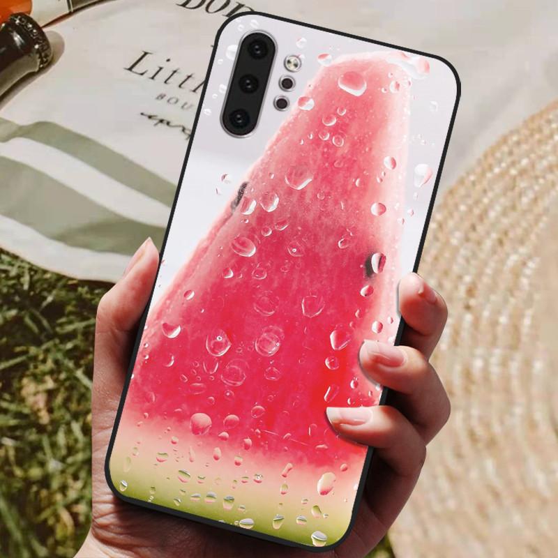 Чехол для Samsung Note 10 Plus Силиконовая задняя крышка для Samsung Galaxy Note 10 Plus Note10 Pro Чехол Note 10 + Защитные Fundas