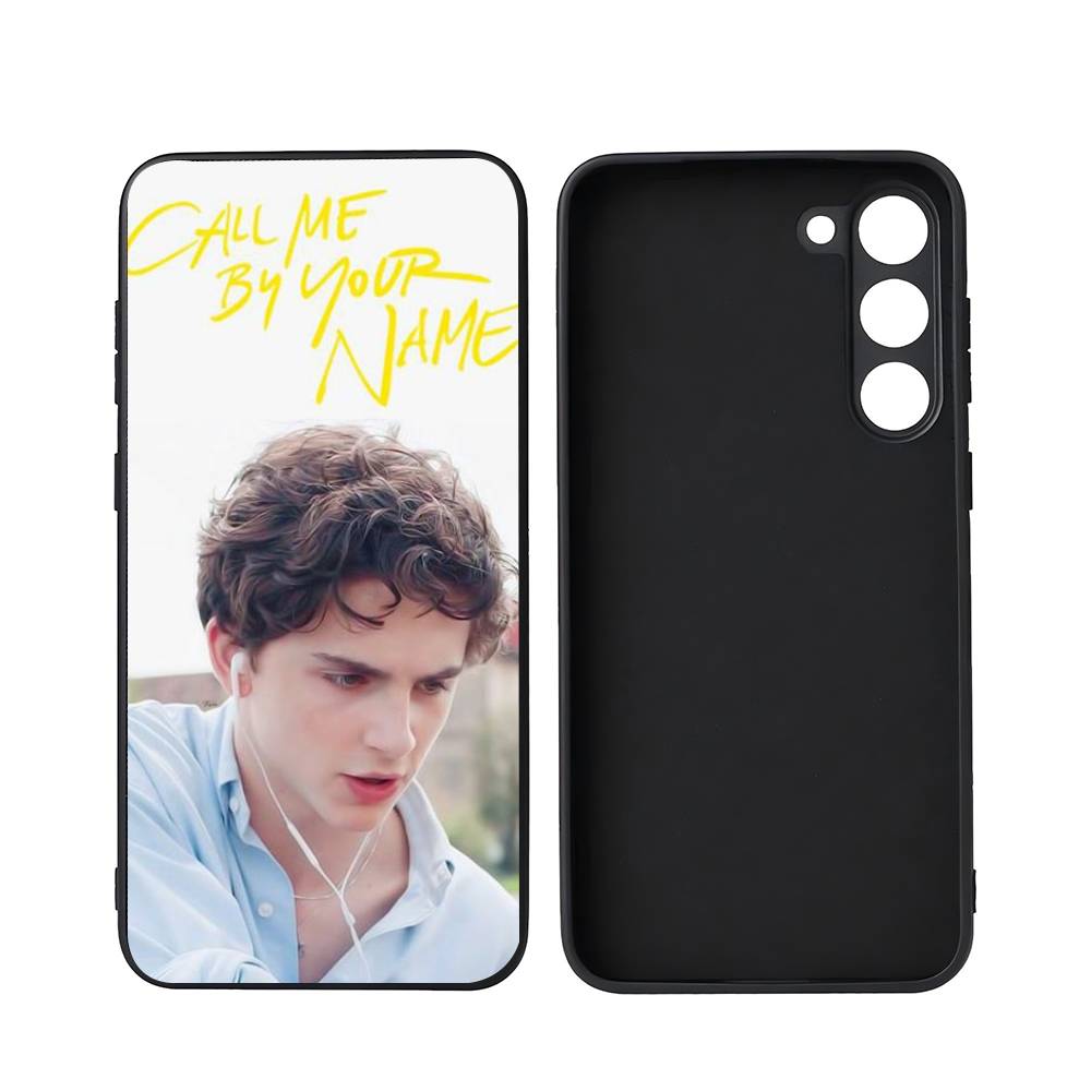 Назови меня своим именем Чехол Для Samsung Galaxy S23 S24 S25 Ultra S22 Plus S21 Черный Мягкий Чехол Водонепроницаемый Мягкий Чехол