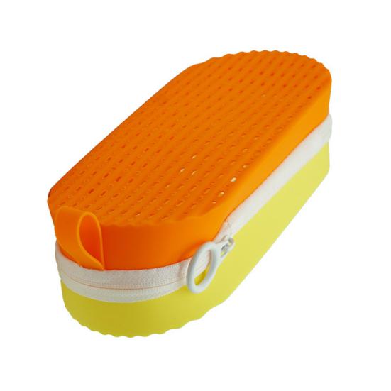 Силиконовый чехол для очков для плавания со сливным отверстием, легкая противоударная защитная коробка для очков для плавания