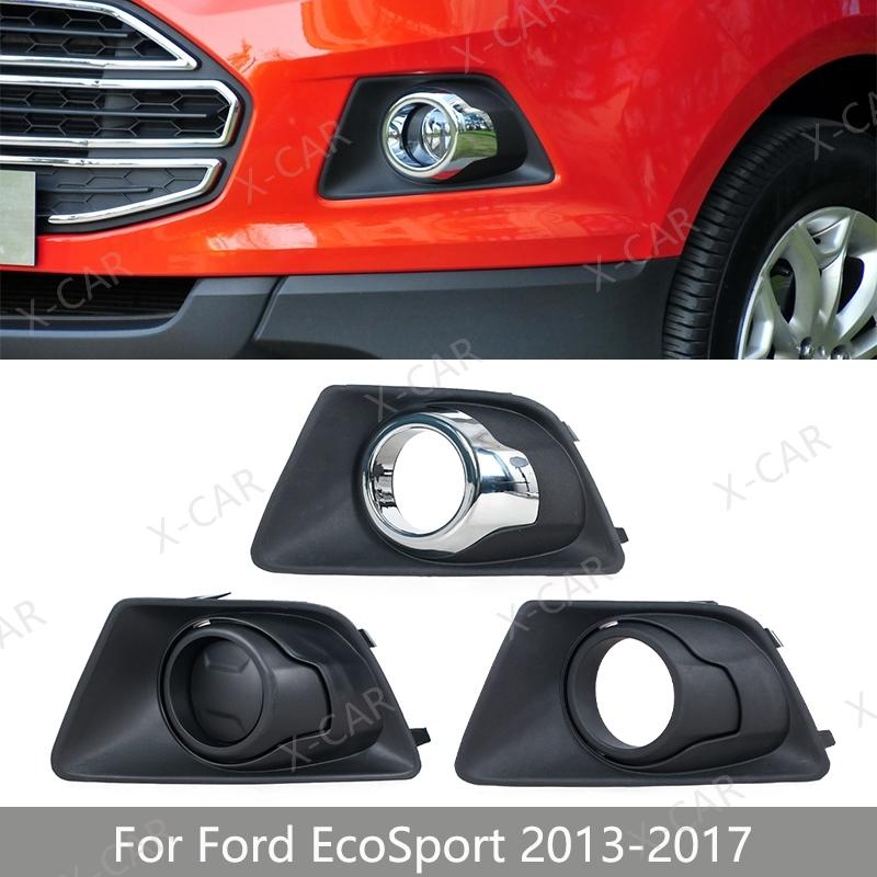 Для Ford EcoSport 2013 2014 2015 2016 2017 Передний Бампер Противотуманная Фара Противотуманка Накладка Рамка Решетка Корпус Колпак Крышка Капот Окантовка