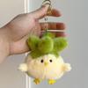 Whimsical Garlic Bird Stuffed Toy Keychain Delightful Plush Decoration In Two Colors