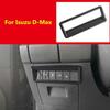 Для Isuzu D-Max Dmax 2021 2022 Накладка на кнопку переключателя фар из углеродного волокна