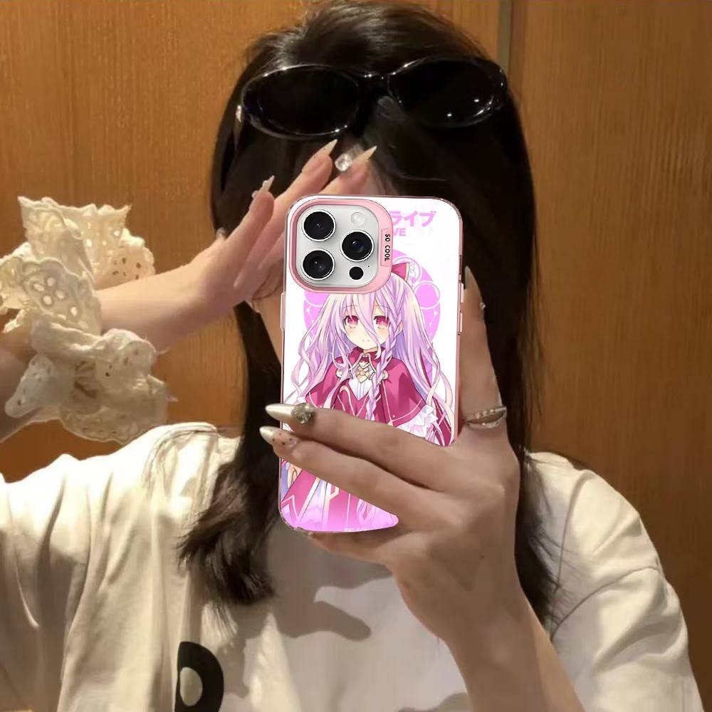 Мультяшный чехол для телефона Date A Live для IPhone 17 16 15 14 13 12 11 Pro MAX Матовый противоударный задний чехол Защита от падения Матовая крышка