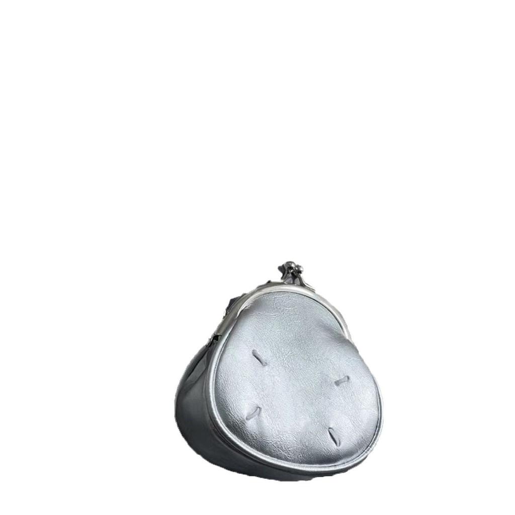 Новая Мода Универсальная Текстурированная Мини Милая Текстурированная Сумка-Клипса Цепочка Изысканная Женская Сумка на Одно Плечо Кроссбоди