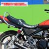 KAWASAKI Zephyr 400 Ранняя модель кожаное складное сиденье с роликами черного цвета (89-92)