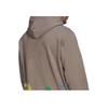 Adidas Originals X Sean Wotherspoon Superturf Graphic Pullover Hoodie Men Light Grey Brown HI3302
