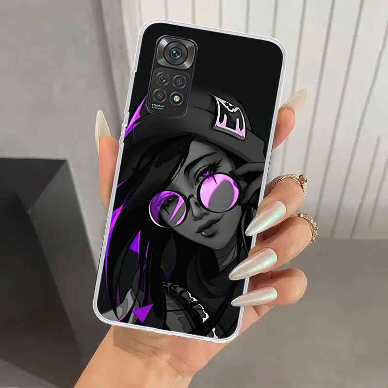 Крутой чехол для телефона Valorant для Xiaomi Redmi Note 15 14 14S 13 12S 12 Pro 11S 11 Plus 11T 11E 10S Мягкий чехол-накладка Shell Redmi