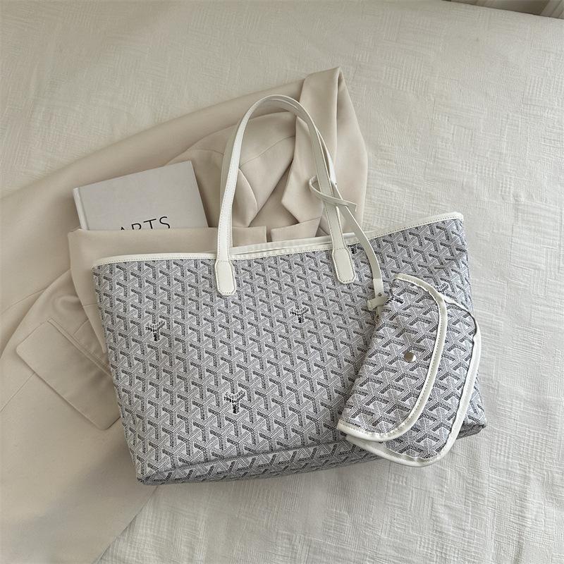 Нишевый дизайн, портативная сумка-шоппер на одно плечо, большая вместимость, для отдыха, осенняя, женская, красивая, с косым ремнем, женская сумка-тоут