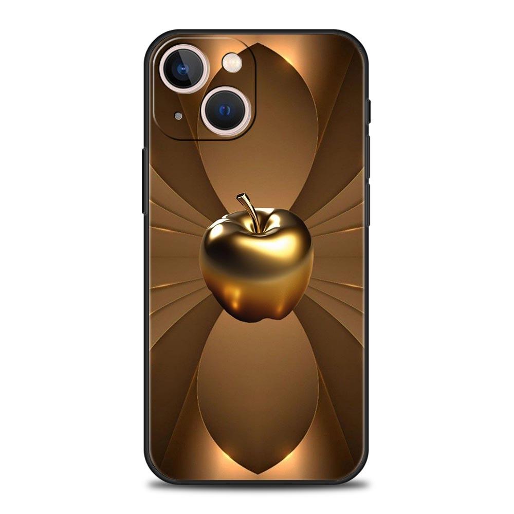 Счастливый Черный Чехол для Телефона Apple для iPhone 17 16 15 14 13 12 Pro Max 11 Pro Max 17 AIR Plus Ударопрочный Мягкий ТПУ Чехол Fundas