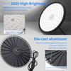 6500K 100W/150W/200W 144/216/288LED Супер яркое светодиодное промышленное освещение Гаражные фонари High Bay Light IP65 Водонепроницаемый Для спортзала Склад Фабрика