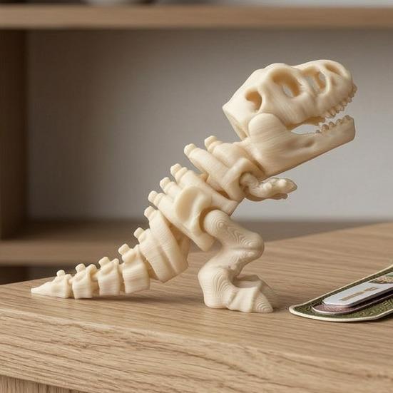 Фигурка скелета динозавра 3D-печатная фигурка костей динозавра Мини-скелет Игрушка для раскопок в песке с динозаврами Научная игра Подарки для вечеринки