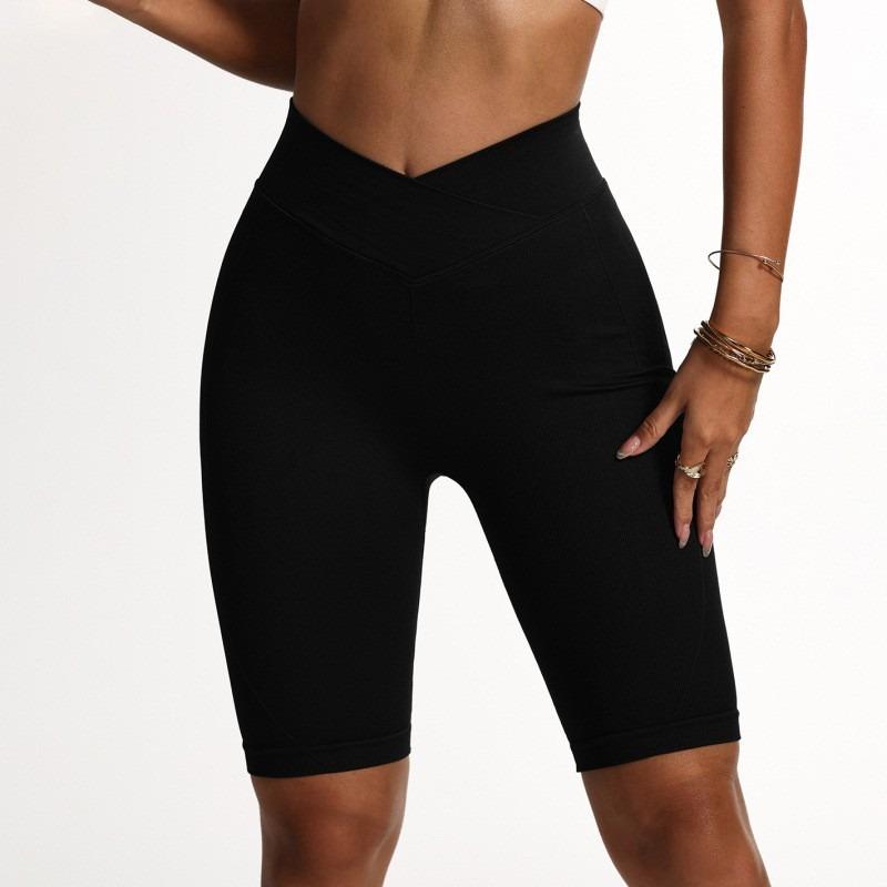 High Waist Seamless Yoga Shorts For Women Fitness Running