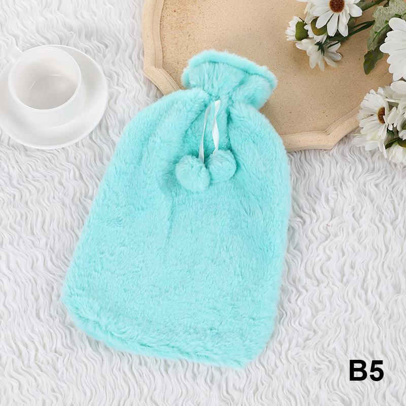 Большой чехол для бутылки с водой объемом 2 л, мягкий, имитация плюша, милый чехол для бутылки с водой, помогает сохранить герметичность сумки с водой