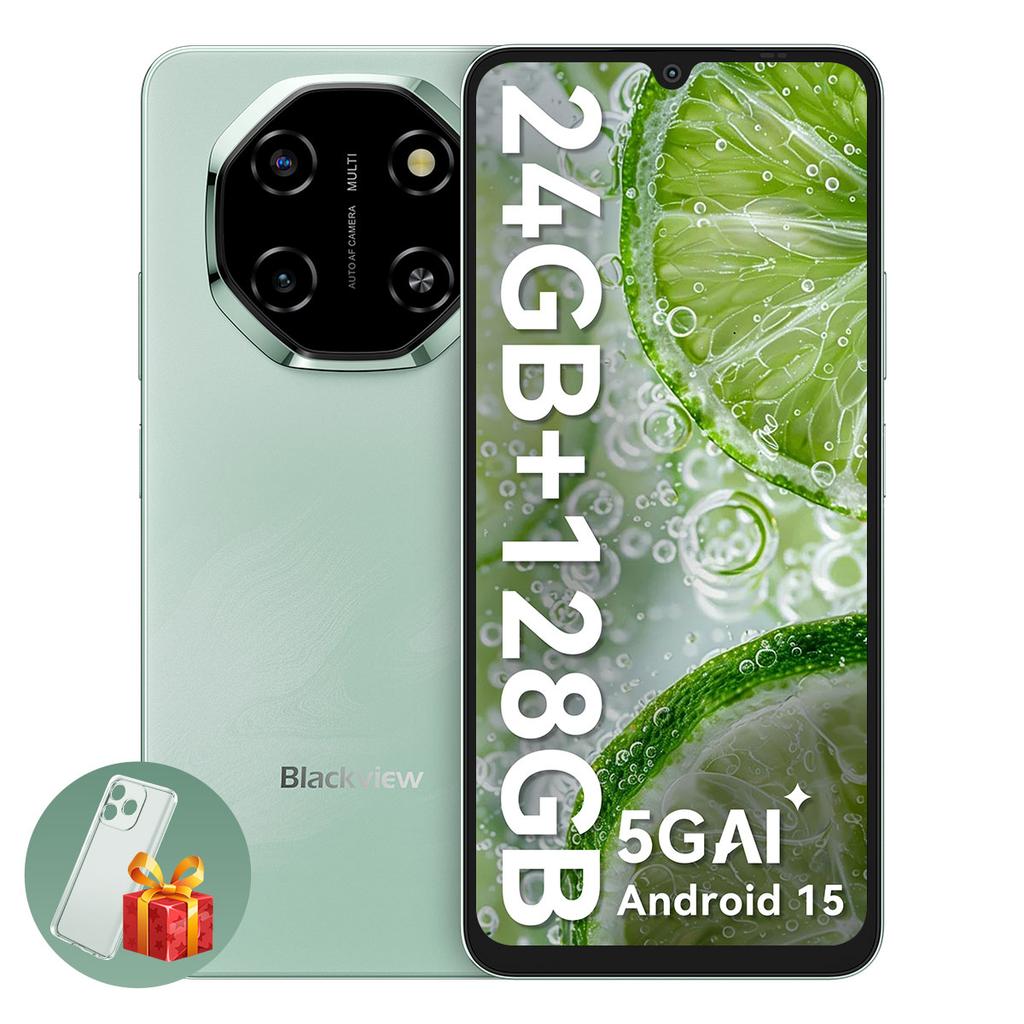 Blackview SHARK 6 5G 6,88 дюйма NFC Android 15 5G 8+16 ГБ/128 ГБ 120 Гц Смартфон