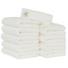 Набор полотенец для лица Института отеля Fast Durable Colors на выбор Японская технология [Sponge Touch] #033 Полотенце, белое, 10, Характеристики, пушистое, жевательное,