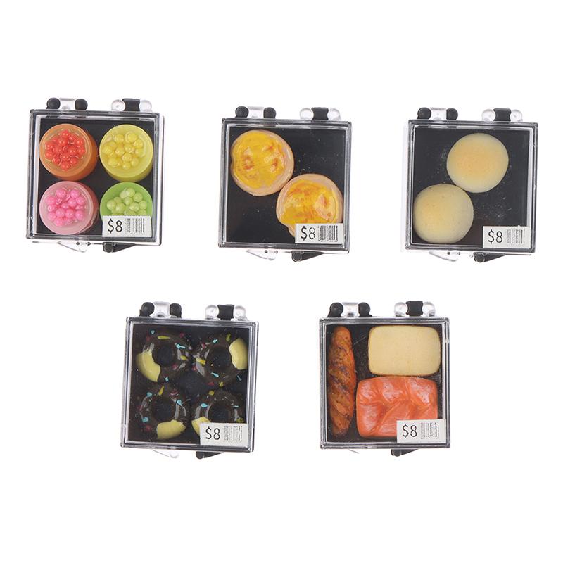 1:12 Dollhouse Miniature Dessert Cake Model Food Scene Model Decor Accessories