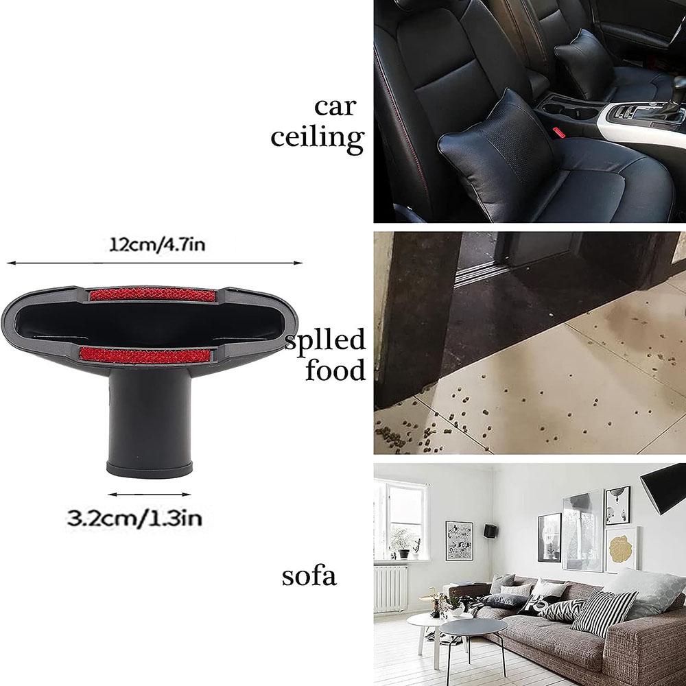 Vac Replacement 32mm Vacuum Attachments Dusty Brush & Crevice Kit Black