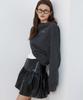 GUESS Faux Leather Pleated Skirt Op3W5570