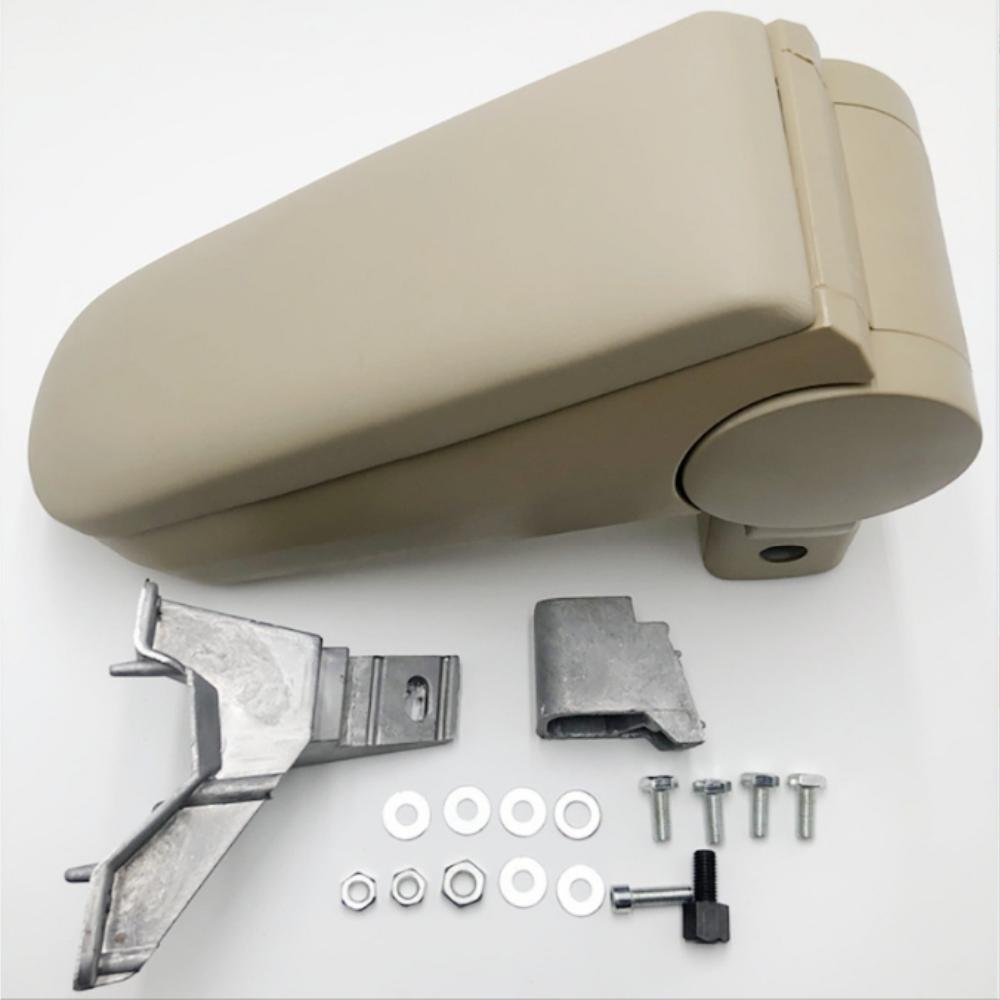 For Volkswagen Golf 4 MK4 Bora Jetta Beetle 1998-2005 Automotive Center Control Leather Storage Armrest Box Assembly