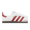 adidas Samba OG 'Белый Алый' (унисекс) Облачно-белый / Лучший алый / Цвет поставщика Немецкие армейские кроссовки IG1025