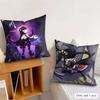 Video Game Sskullgirls Filia Cushion Cover Plush Decorative Pillow Case With Hidden Zipper Cutecore Room Decor For Home