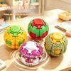 3D Printed Rotating Fidget Ball Durian Shaped Antistress Decompression Toy Novelty Desk Ornament for Adults Office Workers