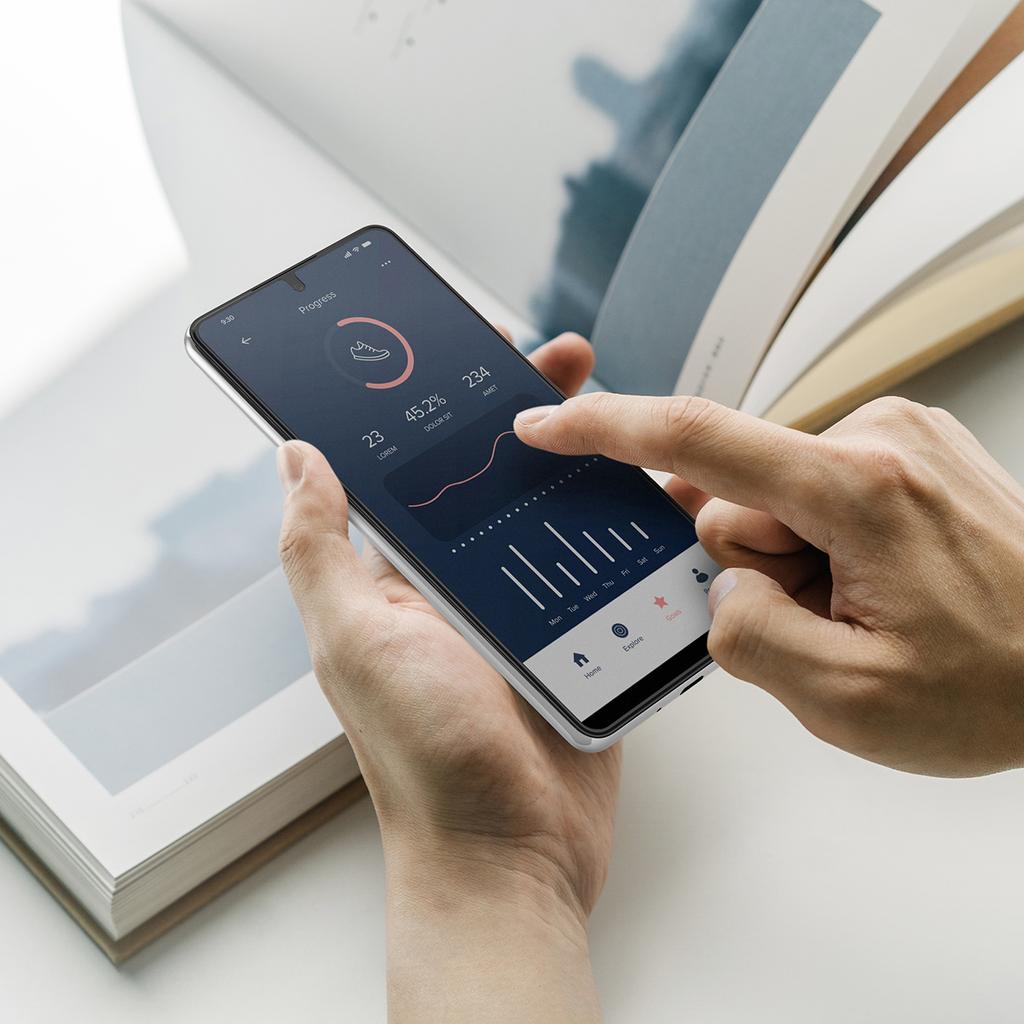 Tempered glass for the Galaxy A73 5G screen Invisible Defender ID Glass 2.5D 0.33mm