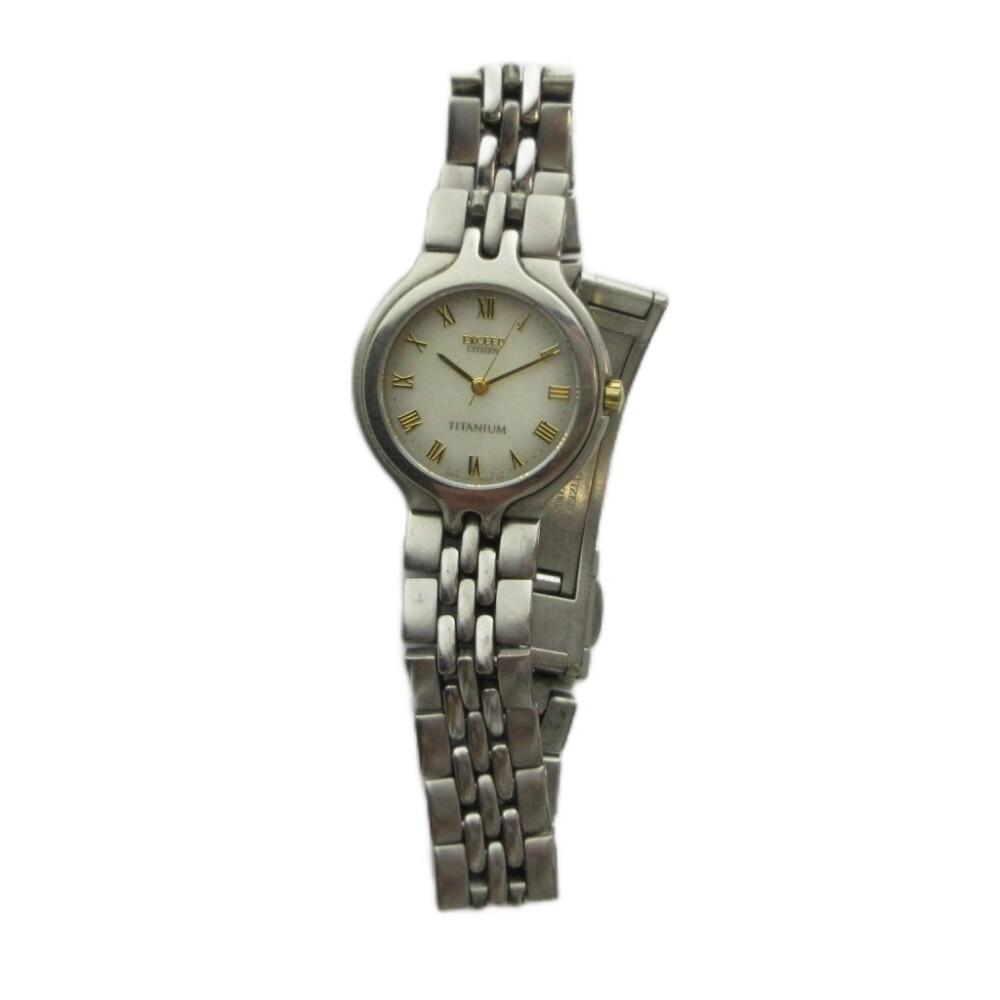 Citizen Exceed Кварцевые часы Римские цифры Серебристые 3330-C80169 /MQ H Женские