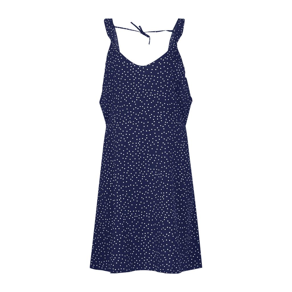 Женское сексуальное платье без рукавов с v-образным вырезом и открытой спиной выше колена