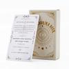Обучающая колода Таро A 81 карта Английская версия 10,4*6 см Мистическое предсказание Гадание Доска для гадания Настольные игры для начинающих