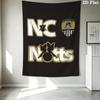 Notts County Football Club Wall Tapestry Aesthetic Wall Hanging Printed Fabric Blanket Decorative Tapestries For Bedroom Living Room Home Decor