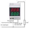 AC80-300V DIN Rail Power Meter AC0-99.9A Current Voltage Meter  Power Distribution