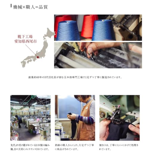 RENFRO Сделано в черном Мужские носки с пятью пальцами, Япония, Дезодорирующие, Набор из 5 пар, 30-33 см,