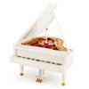 Dancing Piano Music Box New Year Gift Present Girl's Birthday Romantic Gift Musical Box Home Decor