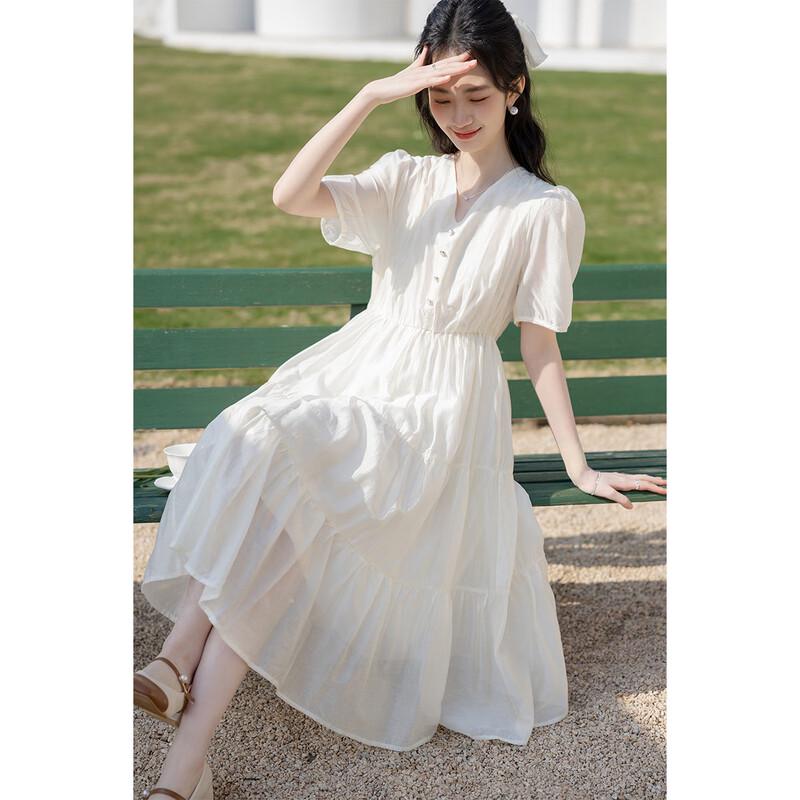 Mocana Women's Urban Casual Short Sleeve Midi Dress