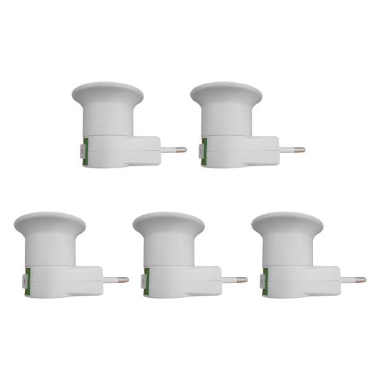 E27 EU Plug Lamp Light Holder Base Socket Converter Adapter with Control Switch