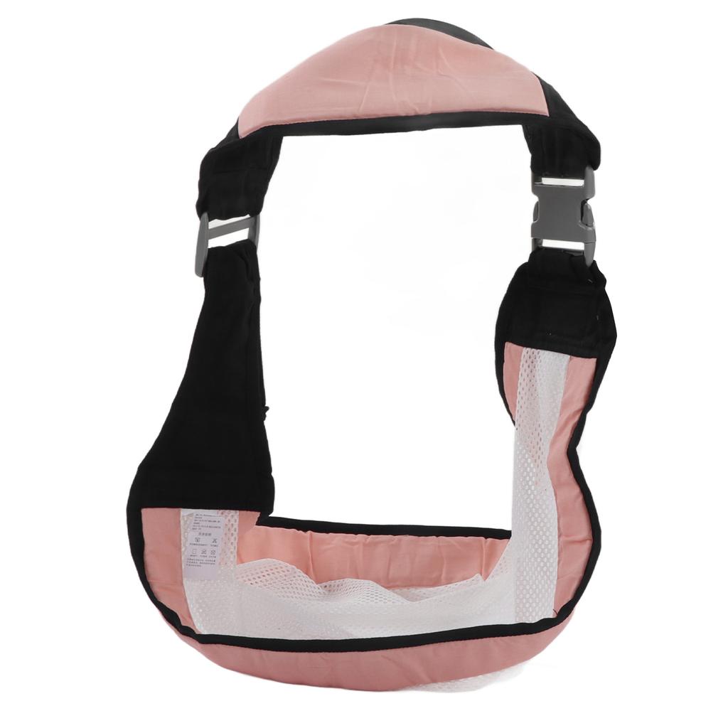 Baby Sling Carrier Multifunctional Foldable Ergonomic Breastfeeding Wrap for Baby Infant Pink
