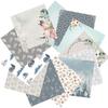 24 Sheets Winter Forest Craft Paper Pads Cutting Dies Art Background Origami Scrapbooking Card Making