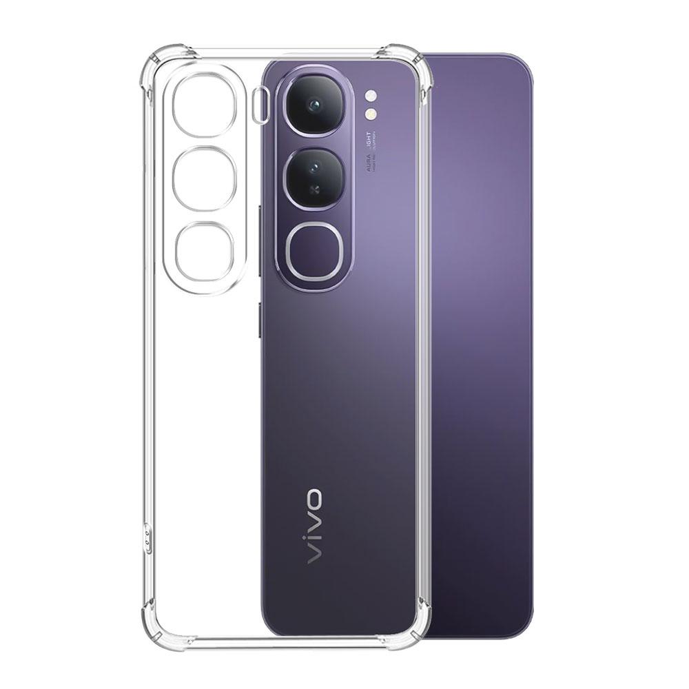 Для Vivo V40 Lite 4G 5G чехол прозрачный противоударный подушка безопасности TPU силиконовый мягкий чехол для телефона для VIVO V40 Lite IDN 4G 5G 6.67" V2417 чехол