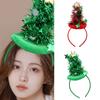 С Рождеством Украшения Реквизит для вечеринки Гирлянда Обруч для волос Рождественская елка Повязка на голову Сценический реквизит Повязка для волос Праздничные принадлежности