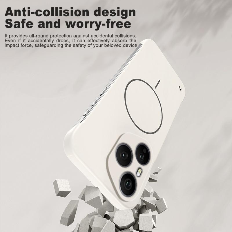For Magsafe Frameless Magnetic Wireless Charging Phone Case For Honor 400 Pro Honor400Pro 5G Slim Hard Back Cover