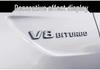 Совместимые боковые шильдики Mercedes-Benz V8 BITURBO для C63, G63, S65, V12 Turbocharged Эмблемы-буквы на крыло.