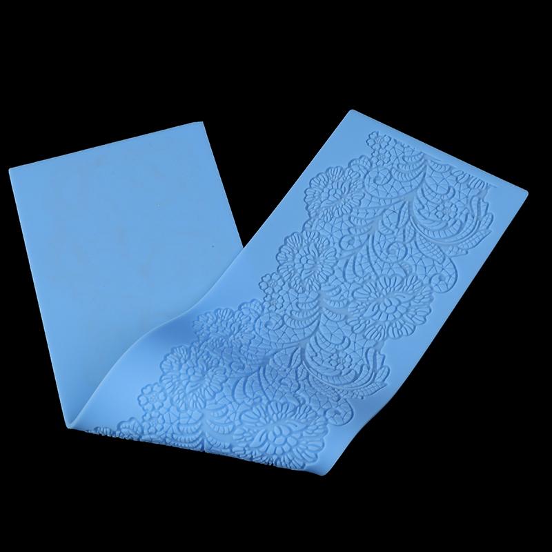 1шт помадка торт украшения плесень Diy выпечки принадлежности силиконовый кружевной коврик