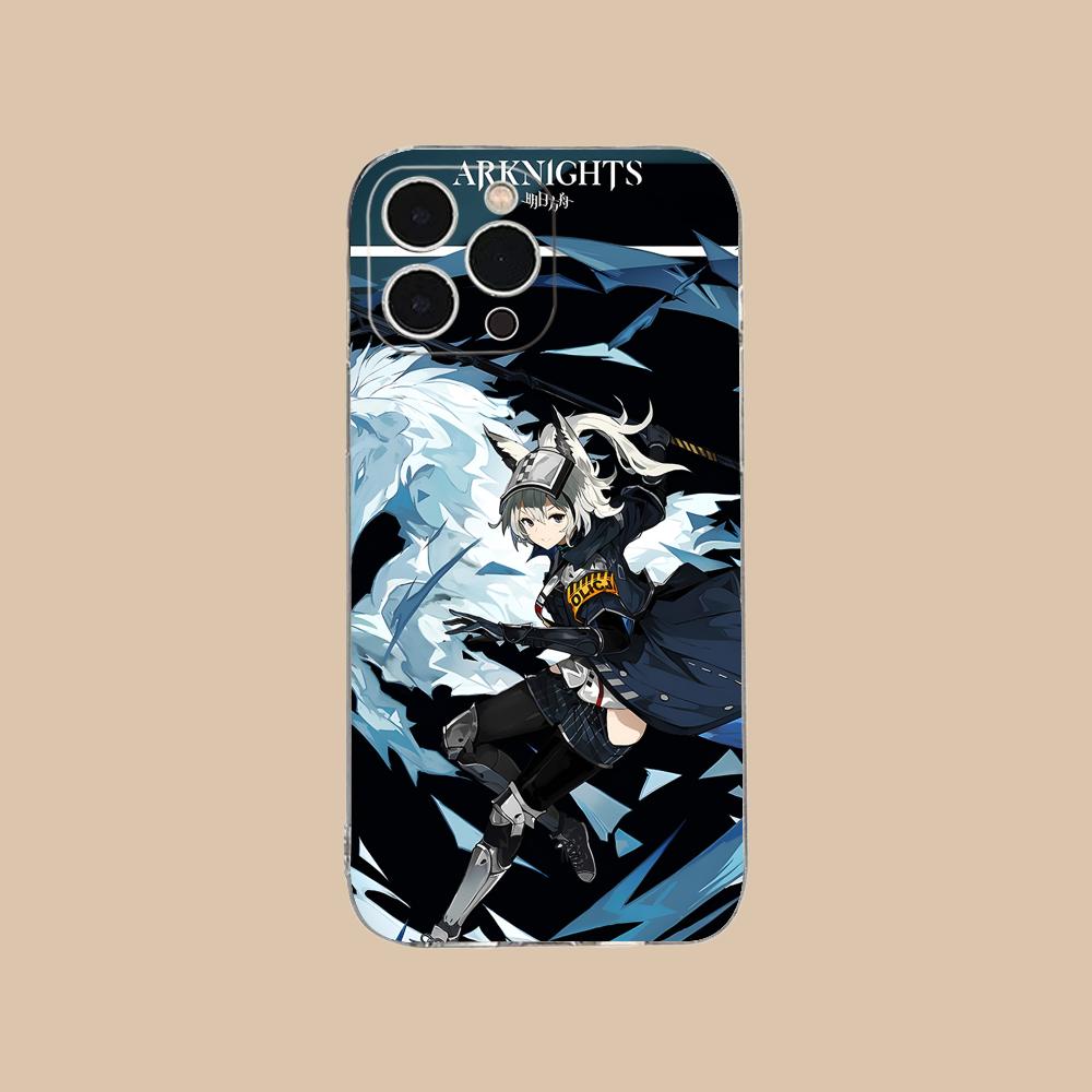Arknights Grani Прозрачный ТПУ чехол для мобильного телефона iPhone 17 16 15 14 13 12 11 X XR XS Air Pro Max Plus Mini Цветной чехол
