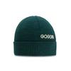 GOGORR В рубчик Шапочка бини с вышитым логотипом _ Зеленый