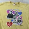Винтажная футболка I Love Lucy Мужская LXL Желтая Графика Лучшие Друзья Ситком CBS 00-х