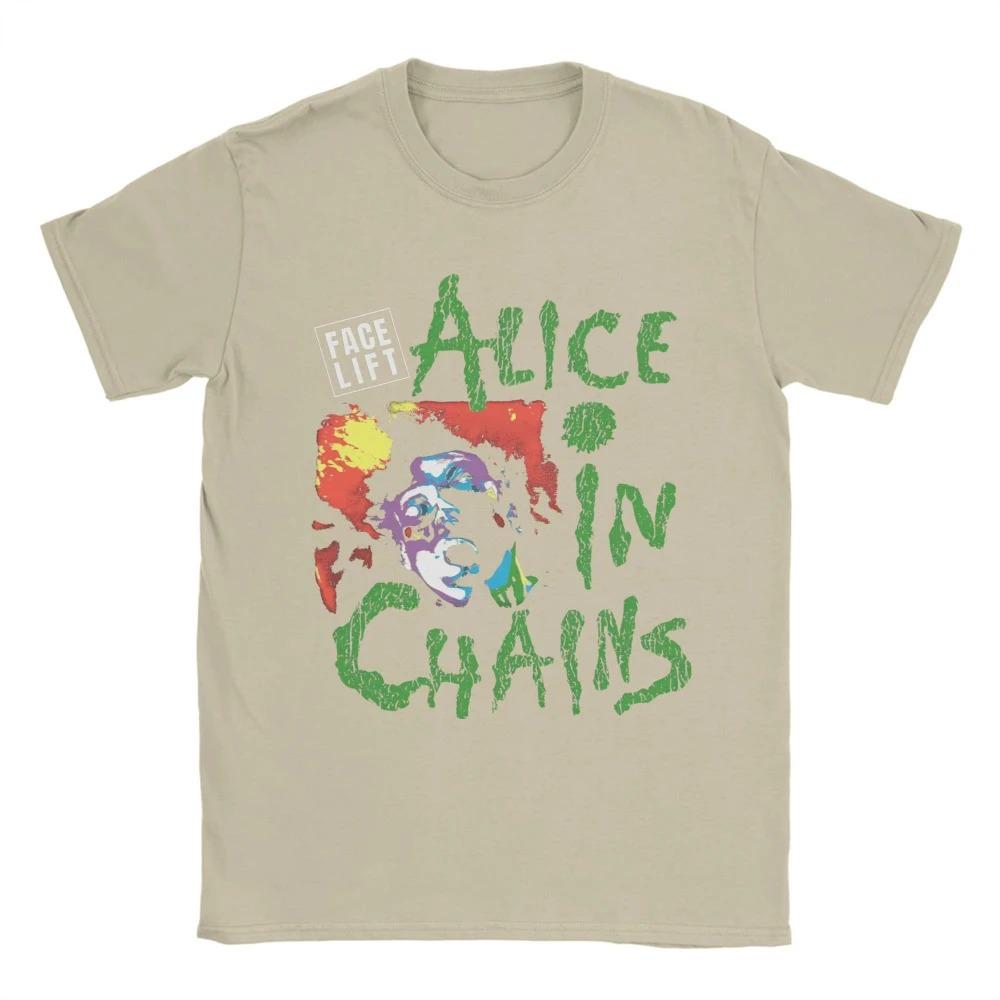 2026 New Hot Selling Alice in Chains Rock Band 1991 Tour TShirt Unisex Cotton Printed Top Loose Neutral Tshirts