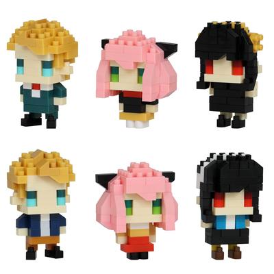 Kawada Nano Block Mini Nano 1BOX 6 Всего 6 типов SPY×FAMILY (BOX) NBMC_37S = штук,