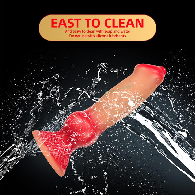 5 размеров XXL, реалистичный фаллоимитатор с большим узлом для собак, толстый пенис животных на присоске, большие фаллоимитаторы, анальная пробка, огромные секс-игрушки для взрослых, мужчины, женщины