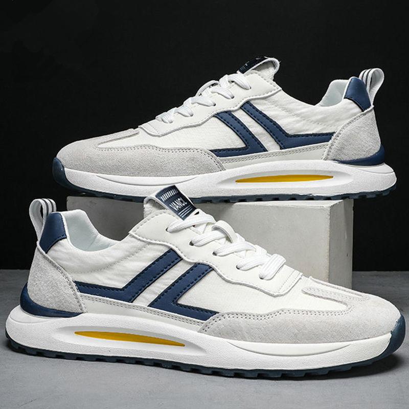 Мужская обувь. Новые повседневные туфли. Мужская весенне-летняя тканевая дышащая спортивная обувь. Молодежная модная тенденция. Обувь Форрест Гамп.